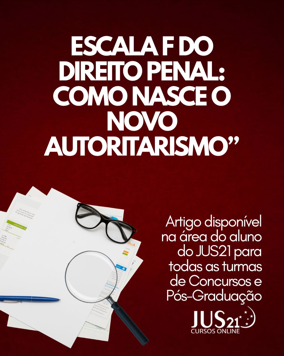 ESCALA F DO DIREITO PENAL: COMO NASCE O NOVO  AUTORITARISMO