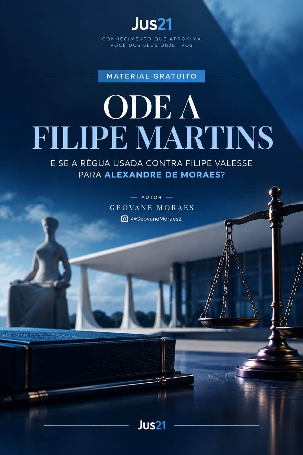 Ode a Filipe Martins - E se a r�gua usada contra Filipe valesse para Alexandre De Moraes?