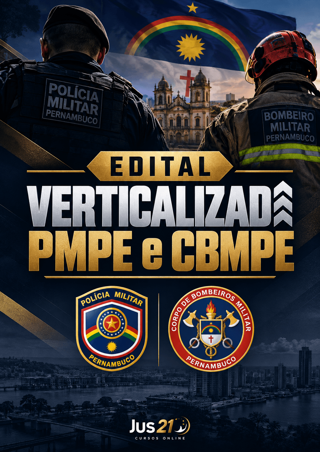 Edital Verticalizado - PMPE e CBMPE